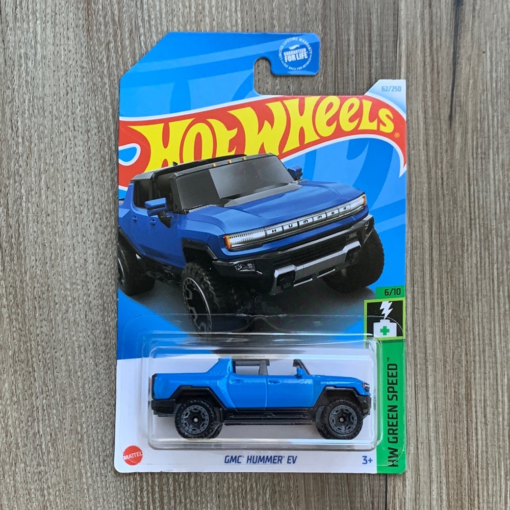 Hot Wheels Blue GMC Hummer EV Truck HW  Electric Vehicle Car Hotwheels New 2024